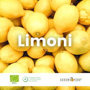 Limoni biologici siciliani