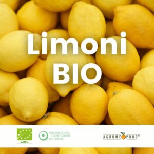 Cassa di Limoni Biologici